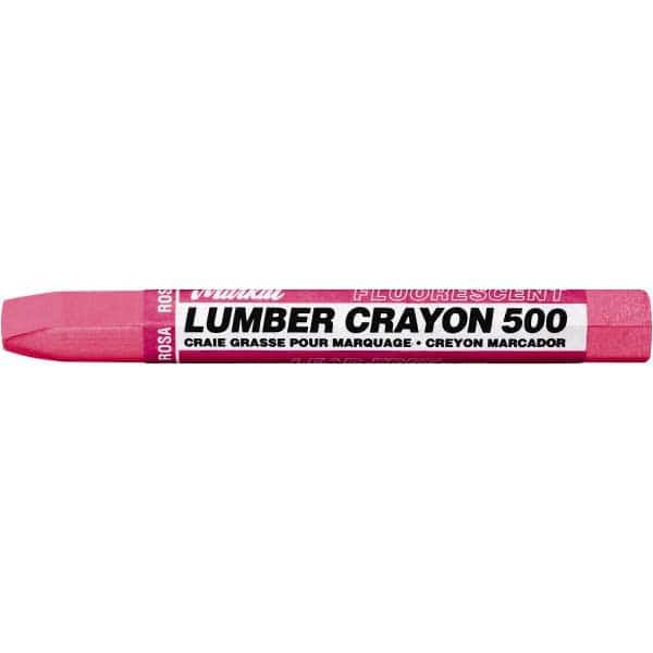60 Pack Red Clay Based Lumber Crayon Markal 